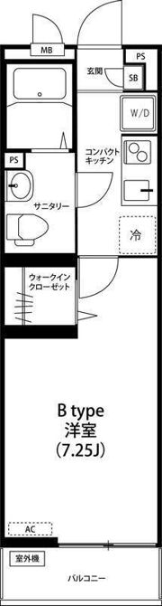 リブリ・ガーディーニアの間取り画像