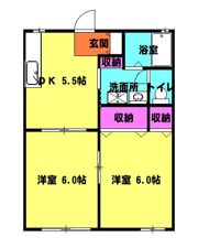 ドリームハイツの間取り画像
