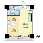 ザ・ライオンズフォーシア鶴見の間取り画像