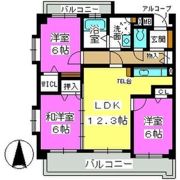 ルシオール藤崎の間取り画像