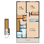 IRIE SUN NAGATOISHIの間取り画像
