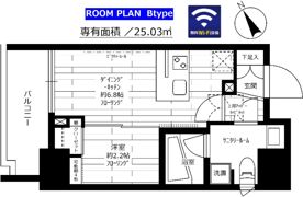 ステージファースト蔵前Ⅱアジールコートの間取り画像