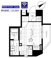 ステージファースト門前仲町の間取り画像