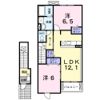 ダイヤモンドフラット Ⅰの間取り画像