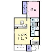 アローザ25Dの間取り画像