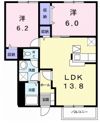 サンシェ－ルBの間取り画像