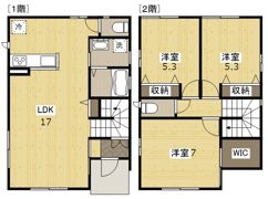 大門町カシーヤAの間取り画像