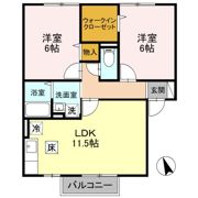 リベェルティ A/B/C/Dの間取り画像