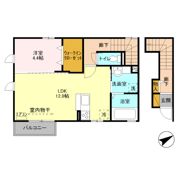 ルピナス Bの間取り画像