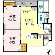 D-ROOM豊田の間取り画像