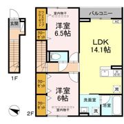 ヒルサイドテラスの間取り画像