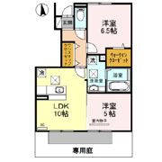 D-roomシルクマムBの間取り画像