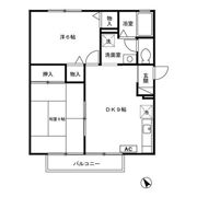 フローラハイツの間取り画像