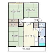 上浜団地の間取り画像