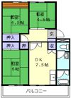 上浜団地の間取り画像