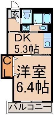 ディアーパルの間取り画像