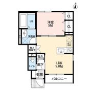 アムール東福生の間取り画像