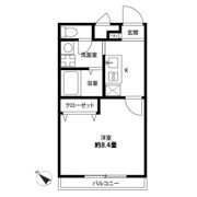 アンプルール クラージュ堀内の間取り画像