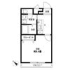 アンプルール クラージュ堀内の間取り画像