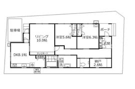 小深作戸建ての間取り画像