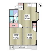 マンション相川の間取り画像