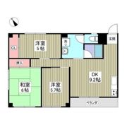 ヴィラ代官山北棟の間取り画像