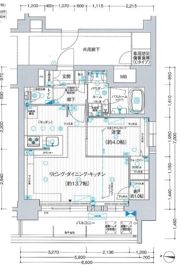 プレサンス レイズ 鶴舞公園の間取り画像
