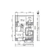 東雲キャナルコートCODAN19号棟の間取り画像