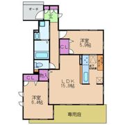 シャーメゾン潤風館の間取り画像