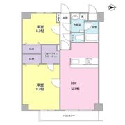 クレストコートの間取り画像