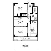 ニューパレス上ノ山の間取り画像