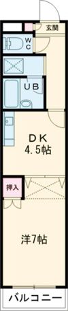 ライフルマンションの間取り画像