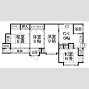 仙台一中前戸建の間取り画像