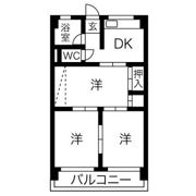 第1協和コーポの間取り画像