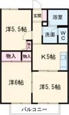 ディアス花水木 A棟の間取り画像