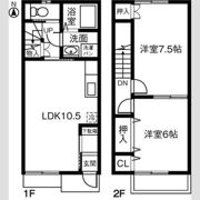 プラッサムコート廻間の間取り画像