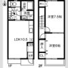 プラッサムコート廻間の間取り画像