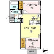 アフィネ浜ノ茶屋の間取り画像