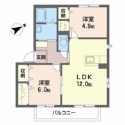 コートボナールBの間取り画像