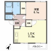 ハイツ花恵の間取り画像