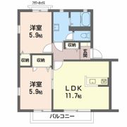 大宮ハイツの間取り画像