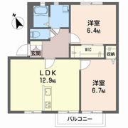 ボンリビェール吉田の間取り画像