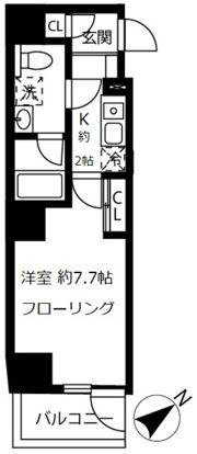 SKY RESIDENCE 1の間取り画像