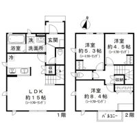 M’s coco townの間取り画像