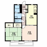 桜道コート Aの間取り画像