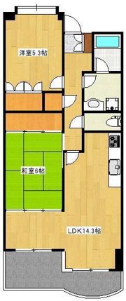 UCレジデンス小沢町の間取り画像