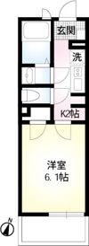 JHK浦和仲町の間取り画像