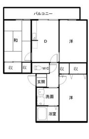 ラフォーレの間取り画像