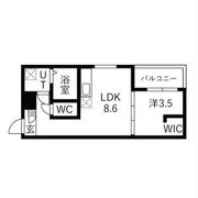MOVE中村公園PREMIOの間取り画像