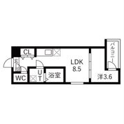 MOVE中村公園PREMIOの間取り画像
